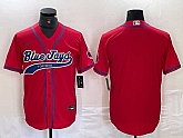 Men's Toronto Blue Jays Blank Red Cool Base Stitched Baseball Jersey,baseball caps,new era cap wholesale,wholesale hats